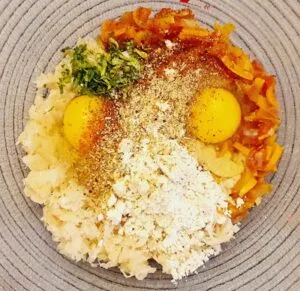 Rezept Backofen Sauerkrautrösti lowcarb glutenfrei keto