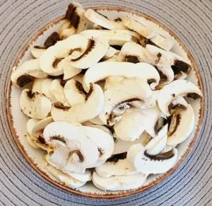 Rezept Champignon Ricotta Quiche lowcarb keto glutenfrei