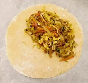 Rezept Chinakohl Knoblauch Taschen lowcarb glutenfrei keto