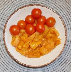 Rezept Spätzlepfanne aus Germknödlteig lowcarb keto glutenfrei