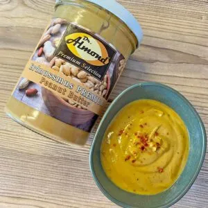 Rezept Erdnuss Dip lowcarb glutenfrei keto