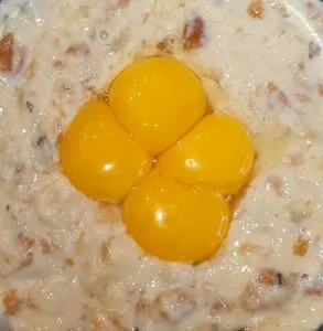 Rezept Kirschenmichl mit Vanillesoße lowcarb keto glutenfrei