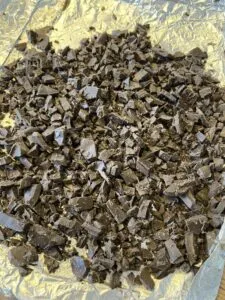 Rezept Erdbeer Stracciatella Schnitte lowcarb keto glutenfrei