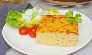 Rezept Schinken Lauchkuchen lowcarb keto glutenfrei