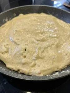 Rezept Herzhafter Kaiserschmarrn lowcarb glutenfrei