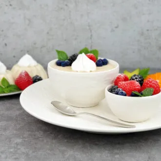 Grießpudding CLASSIC low-carb glutenfrei keto - Grießbrei ohne Stärke zuckerfrei laktosefrei vegan