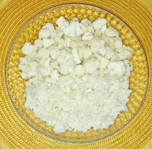 Rezept Blumenkohl Hackfleisch Pizzakuchen lowcarb keto glutenfrei