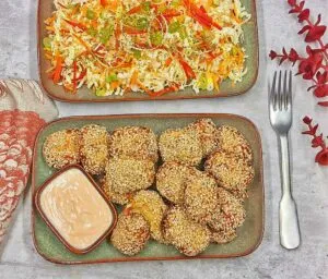 Rezept Chinakohl Nuggets lowcarb keto glutenfrei