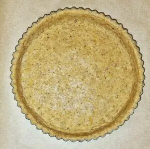 Rezept Birnen-Nuss Cheesecake-Tarte lowcarb glutenfrei