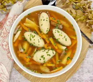 Rezept Falsche Grießnockerl lowcarb keto glutenfrei