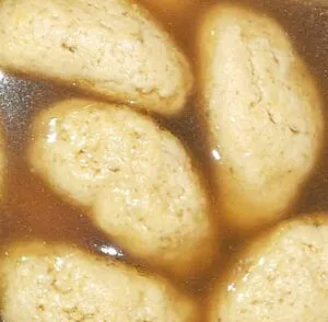 Rezept Falsche Grießnockerl lowcarb keto glutenfrei