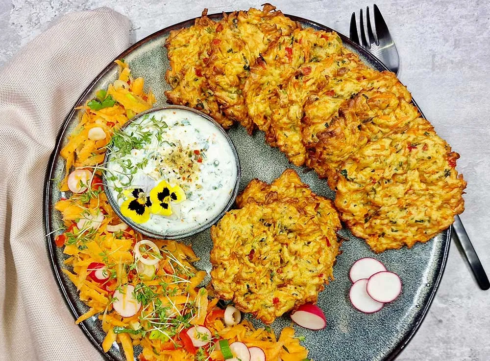 Rezept Karottenrösti lowcarb keto glutenfrei