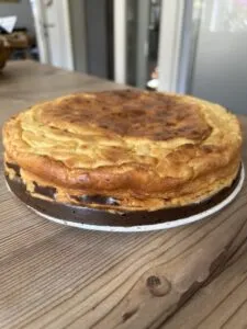 Rezept Brownie-Mandarinen-Schmand Kuchen lowcarb keto glutenfrei