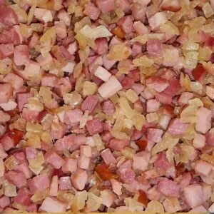 Rezept Überbackene Schinken Käsespätzle low carb keto glutenfrei