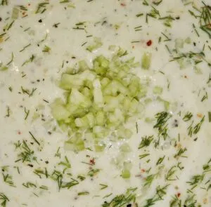 Rezept Kalte Buttermilch Gurkensuppe low-carb keto glutenfrei