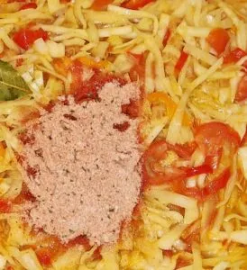 Rezept Tomaten Paprika Kraut low-carb keto glutenfrei