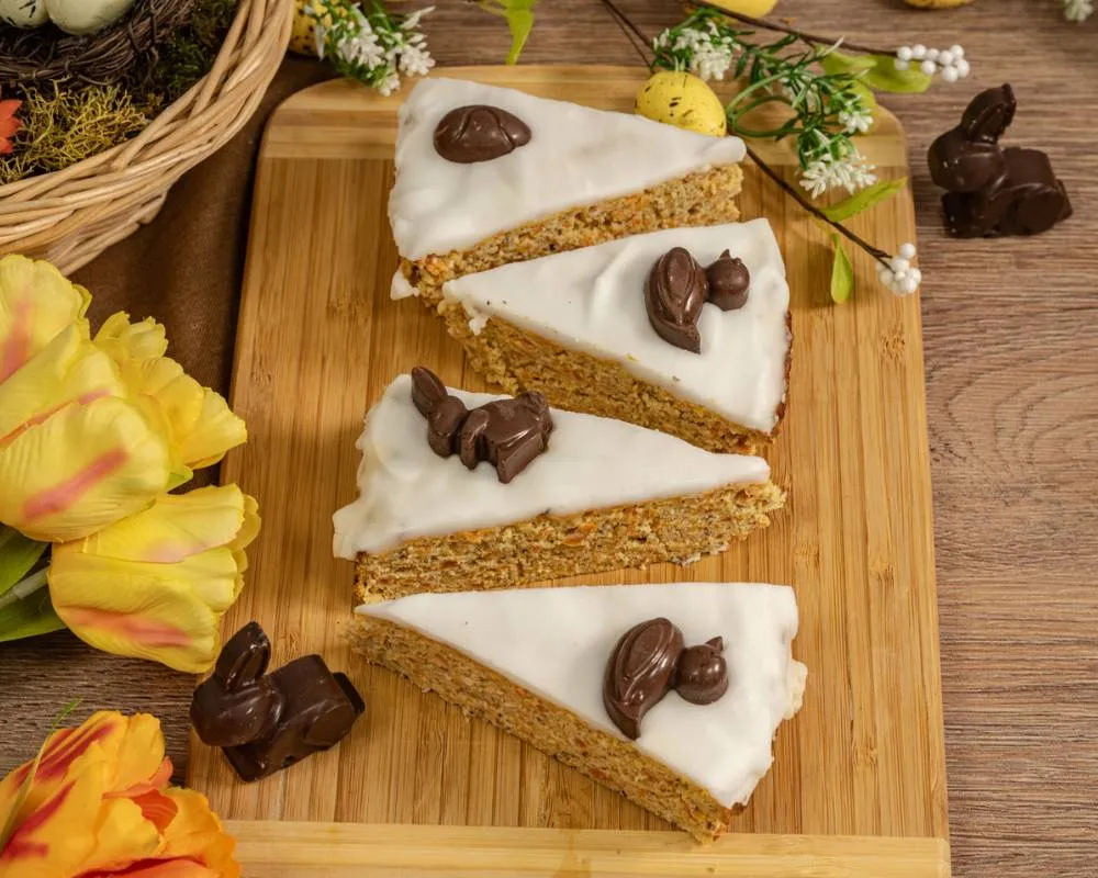 Rezept Leichter Karottenkuchen low-carb glutenfrei keto