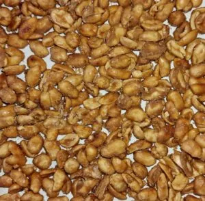 Rezept Karamell Erdnuss Müsli Granola low-carb keto glutenfrei