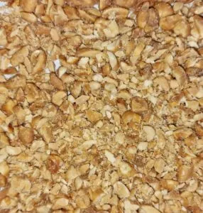 Rezept Karamell Erdnuss Müsli Granola low-carb keto glutenfrei