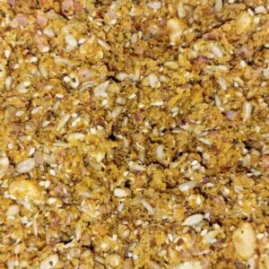 Rezept pikantes spicy Speck Müsli low-carb keto glutenfrei