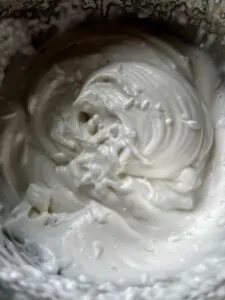 Rezept Fluff Proteinfluff Proteinschnee VEGAN keto lowcarb kalorienarm OHNE IMOs