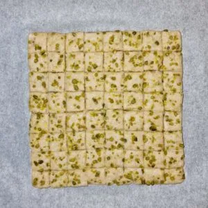 Pistazien Zitronen Fonduebrot