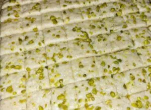 Pistazien Zitronen Fonduebrot