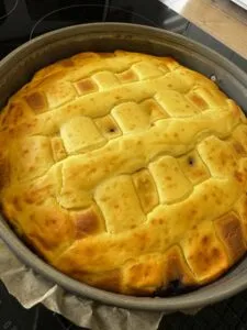 Rezept 15-Minuten Früchte Quark Kuchen low-carb keto glutenfrei