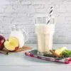 Protein APFEL-ZIMT MILCHSHAKE Proteinshake Ketoshake Proteinpulver - fertiges Getränk