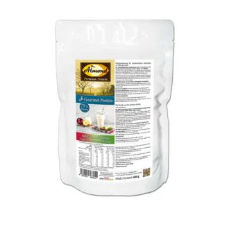 Protein APFEL-ZIMT MILCHSHAKE Proteinshake Ketoshake Proteinpulver - Tüte Verpackung