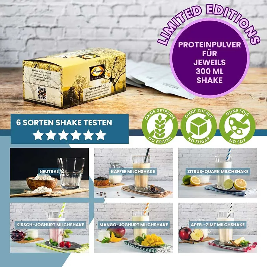 Protein MILCHSHAKE Proteinshake Ketoshake Proteinpulver