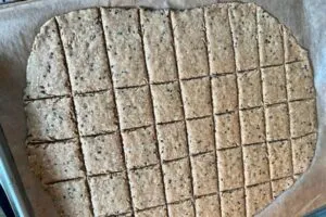 Rezept Cracker im Asia-Syle low-carb glutenfrei keto